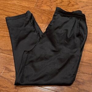 Amazon Hei Pei Wa women’s Black satin Pants